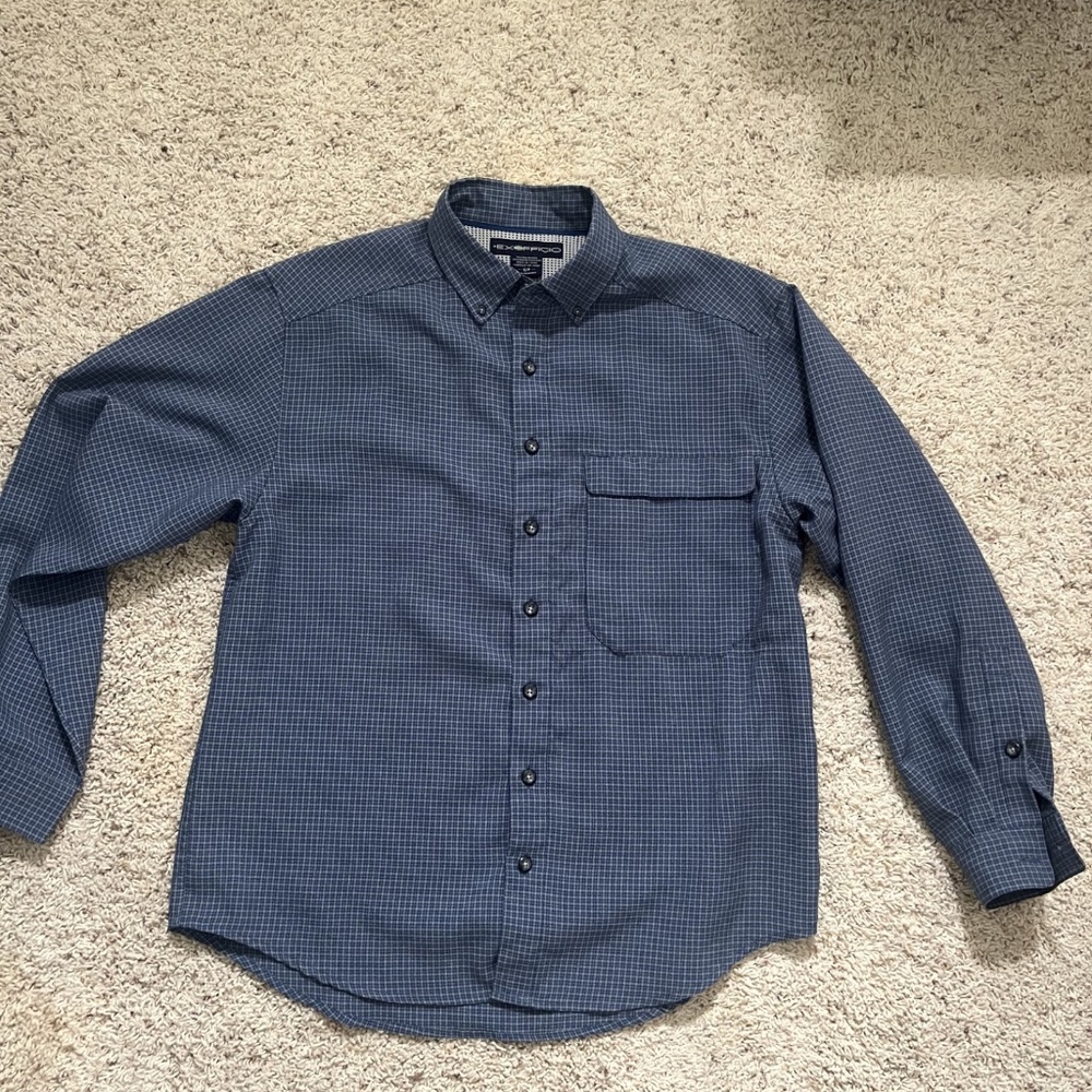 Exofficio men's Long sleeve button down shirt